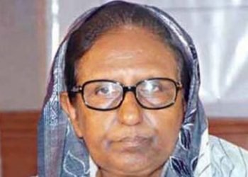 সাবেক স্বরাষ্ট্রমন্ত্রী  সাহারা খাতুন মারা গেছেন