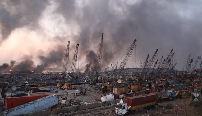 বৈরুতে ব্যাপক বিস্ফোরণে ৬০ জনের মৃত্যু , প্রায় ৩৫০০ জন আহত