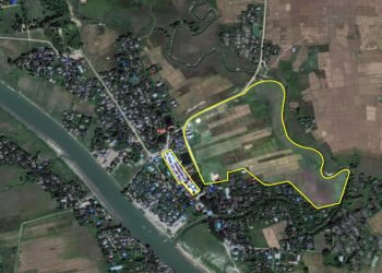 মিয়ানমারের মানচিত্র থেকেও  এবার নিশ্চিহ্ন হয়েছে রোহিঙ্গা গ্রাম