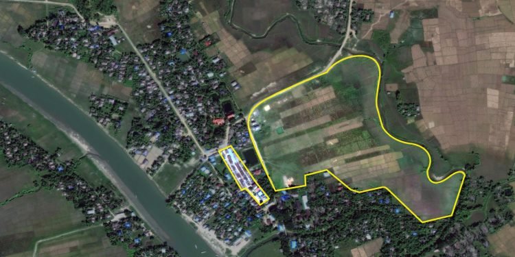 মিয়ানমারের মানচিত্র থেকেও  এবার নিশ্চিহ্ন হয়েছে রোহিঙ্গা গ্রাম