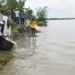 ভাঙ্গন ঠেকানো: নদীকে খাওয়ানো হলো খিচুড়ি