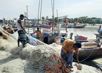 চরফ্যাশনে নিষিদ্ধ চরঘেরা জালের হুমকিতে রয়েছে নদী ও চরাঞ্চলের প্রাণবৈচিত্র্য