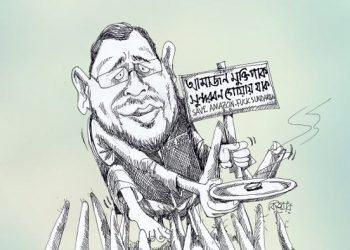 কার্টুন হাস্যরস যে দেশে অপরাধ!