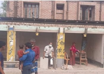 সুন্দরগঞ্জের বেলকা স্বাস্থ্য কেন্দ্রের অবৈধ স্থাপনা উচ্ছেদ