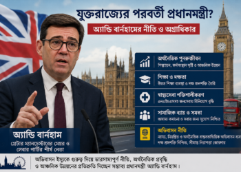 যুক্তরাজ্যের পরবর্তী প্রধানমন্ত্রী কে? অভিবাসন ইস্যুকে সামনে রেখে উঠে আসছে অ্যান্ডি বার্নহামের নাম